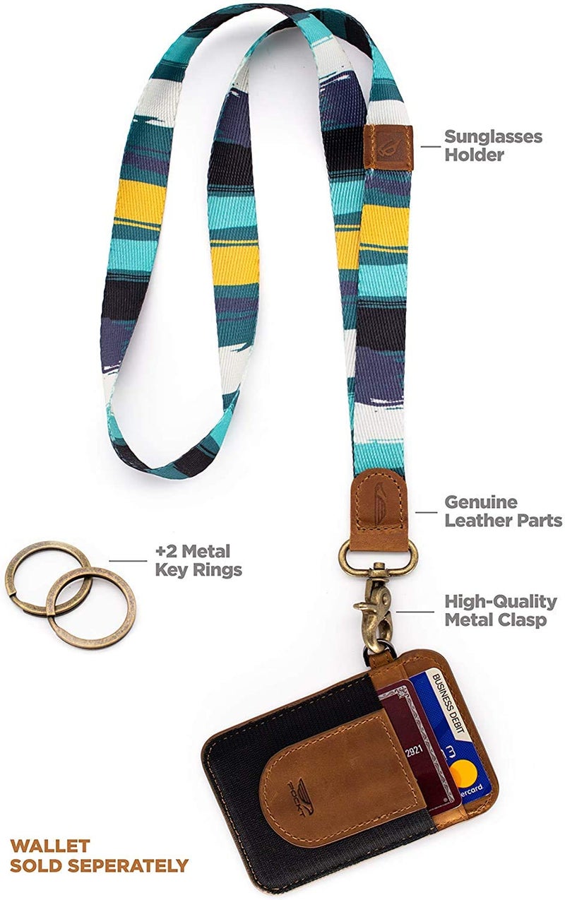 POCKT Lanyard for Keys Neck Lanyard Key Chain Holder for Men and Women - Cool Neck Lanyards for Keys, Wallets and ID Badge Holders | Brush - Image 4